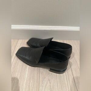 COS square toe loafer